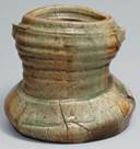 “Burst Bag” freshwater jar (mizusashi, 水指)