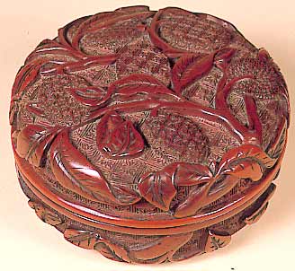 Asian Insights, Red Lacquer Box from AAC Newsletter, August 2020